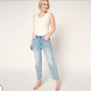 Driftwood Stella Straight Leg Jeans W/28 L27 in Eastwood